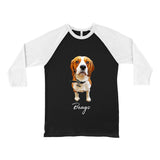 Personalized Pet 3/4 Sleeve Tee