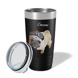 Personalized Dog Ringneck Travel Tumbler 20oz