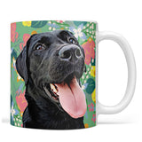 Personalized Pet Portrait Mug - Bloom