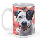 Personalized Pet Portrait Mug - Bloom