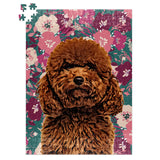 Personalized Pet Jigsaw Puzzle - Bloom