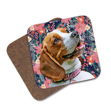 Personalized Bloom Pet Coasters - pack of 4