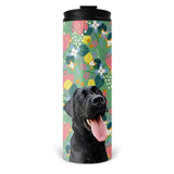 Personalized Pet Skinny Tumbler 16oz - Bloom