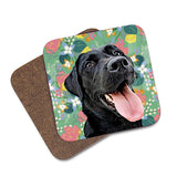 Personalized Bloom Pet Coasters - pack of 4