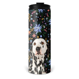 Personalized Pet Skinny Tumbler 16oz - Bloom