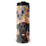 Personalized Pet Skinny Tumbler 16oz - Bloom