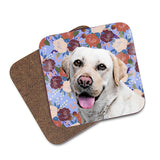 Personalized Bloom Pet Coasters - pack of 4