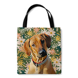 Personalized Pet Tote Bag - Bloom