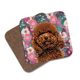 Personalized Bloom Pet Coasters - pack of 4