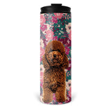 Personalized Pet Skinny Tumbler 16oz - Bloom