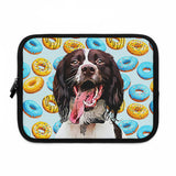 Personalized Pet iPad and Tablet Sleeve - Donuts