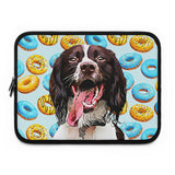 Personalized Pet Laptop Sleeve - Donuts