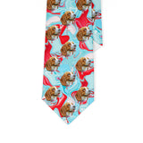 Personalized Pet Face Necktie - Color Swirl