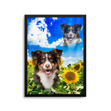 Personalized Pet Superimposed Portrait Prints