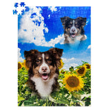 Personalized Superimposed Pet Portrait Jigsaw Puzzle