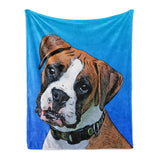 Personalized Pet Throw Blanket - Gradient