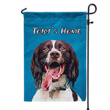 Personalized Pet Portrait Yard Flag