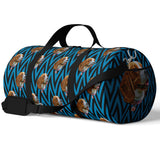 Personalized Pet Face Duffle Bag - Retro Design