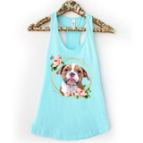 Personalized Rose Pet Tank Top