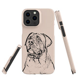 Personalized Minimalistic Pet Portrait - iPhone Case