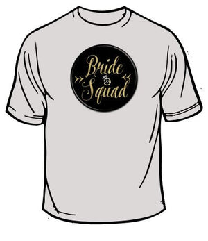 Bride Squad Wedding T-Shirt