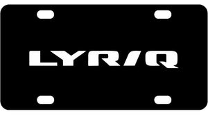 Cadillac Lyriq License Plate