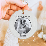 Personalized Pet Memorial Ornament