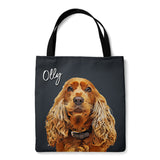 Personalized Dog Tote Bag