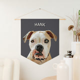 Personalized Pet Wall Pennant