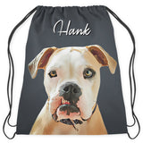 Personalized Pet Drawstring Bag