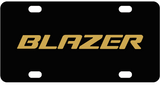 Chevy Blazer License Plate