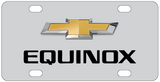 Chevy Equinox License Plate