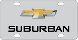 Chevy Suburban License Plate