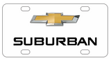 Chevy Suburban License Plate