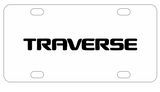 Chevy Traverse License Plate