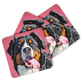 Personalized Dog Coasters - pack of 4