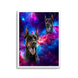 Personalized Pet Superimposed Portrait Prints