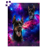 Personalized Superimposed Pet Portrait Jigsaw Puzzle