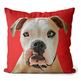 Personalized Pet Portrait Pillow