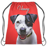 Personalized Pet Drawstring Bag