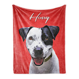 Personalized Pet Throw Blanket