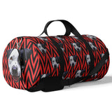 Personalized Pet Face Duffle Bag - Retro Design