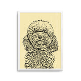 Personalized Minimalistic Pet Portrait Prints