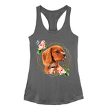 Personalized Rose Pet Tank Top