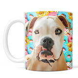 Personalized Pet Portrait Mug - Donuts