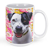 Personalized Pet Portrait Mug - Donuts