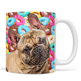 Personalized Pet Portrait Mug - Donuts