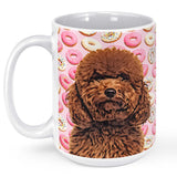 Personalized Pet Portrait Mug - Donuts