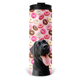 Personalized Pet Skinny Tumbler 16oz - Donuts