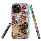 Personalized Pet iPhone Tough Case - Donuts